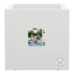 Elho Vivo Next Vierkant Wielen 40cm - Wit -Warentuin vivo next vierkant wielen 40cm wit 4 1