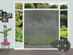 Vliegengordijn - Antraciet - 100 X 232cm - Sun-Arts 5 Vliegengordijn - Antraciet - 100 X 232cm - Sun-Arts -Warentuin vliegengordijn antraciet 100 x 232cm sun arts 100 3