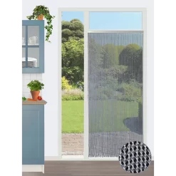 Vliegengordijn Evora - Transparant - 90 X 210cm - Sun-Arts -Warentuin vliegengordijn evora transparant 90 x 210cm sun arts 90 3 2