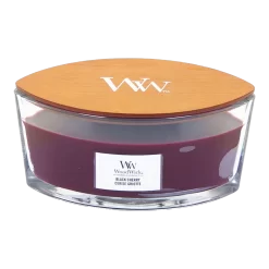 Woodwick Black Cherry Ellipse Candle - Geurkaars