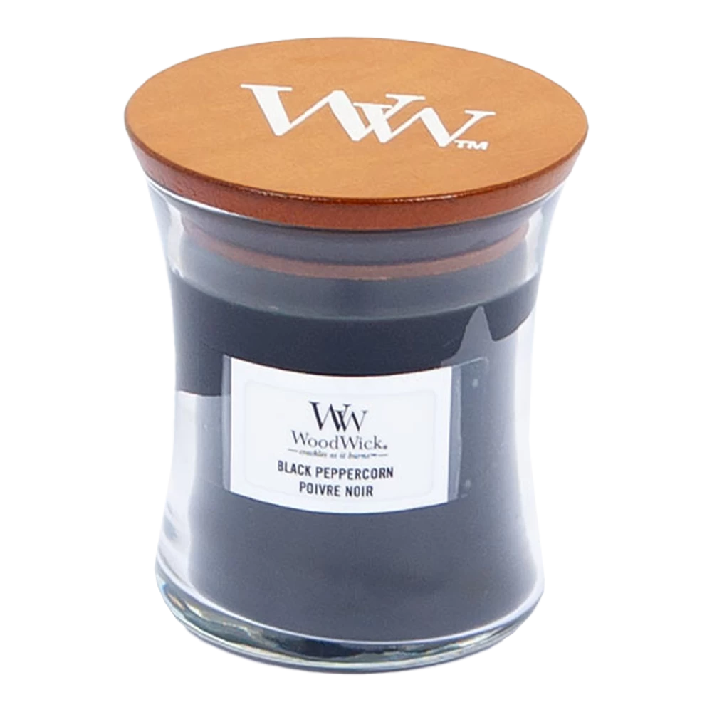 Woodwick Black Peppercorn Mini Candle - Geurkaars 1 Woodwick Black Peppercorn Mini Candle - Geurkaars