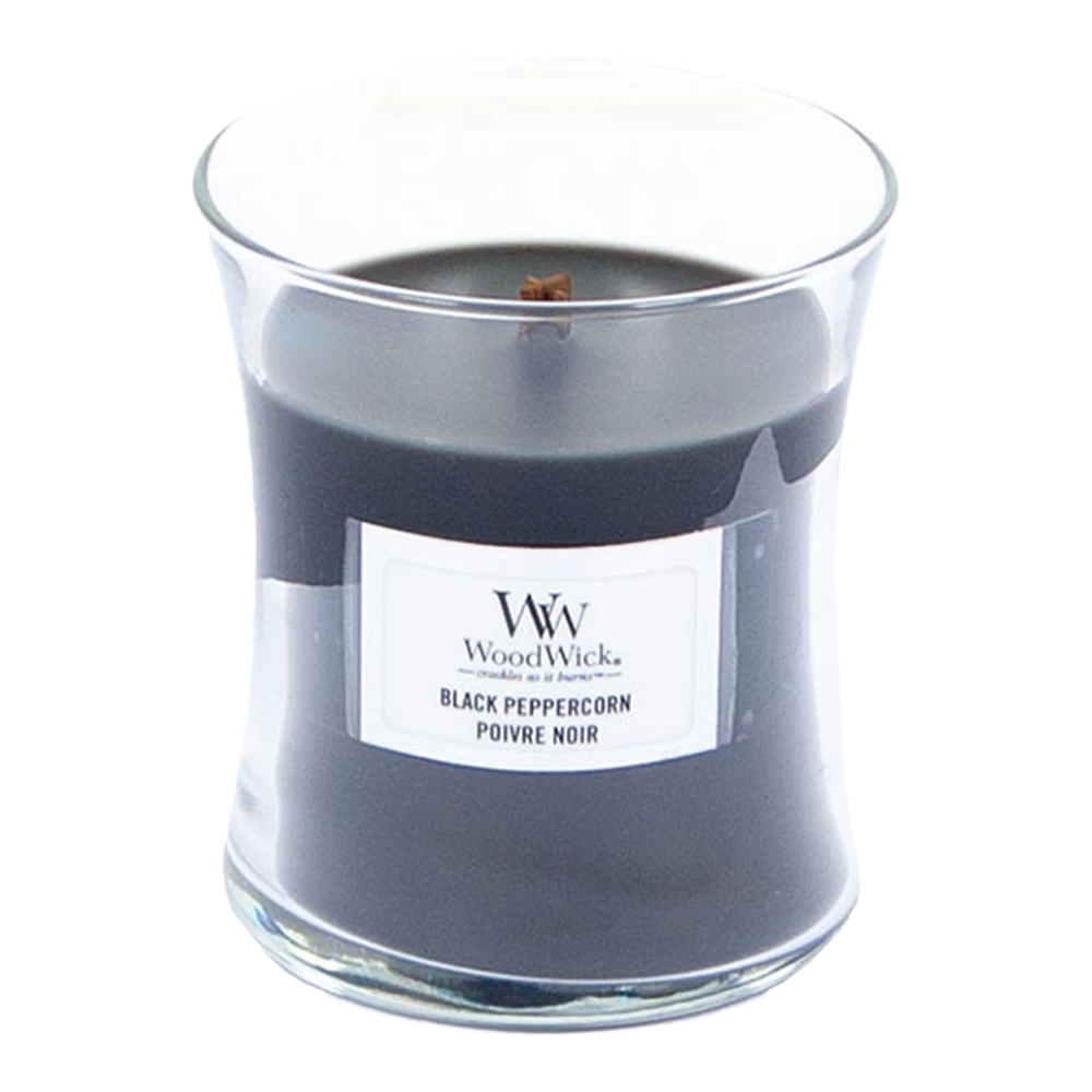 Woodwick Black Peppercorn Mini Candle - Geurkaars 2 Woodwick Black Peppercorn Mini Candle - Geurkaars - Afbeelding 2