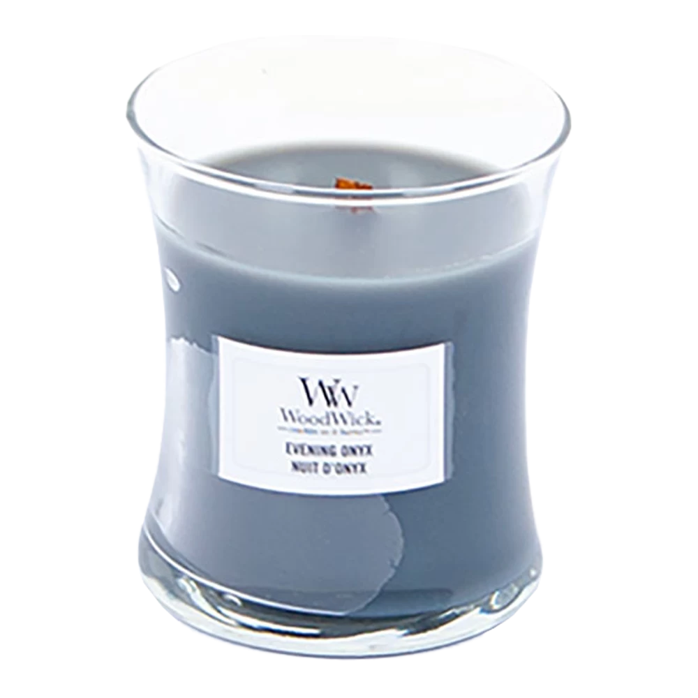 Woodwick Evening Onyx Mini Candle - Geurkaars 2 Woodwick Evening Onyx Mini Candle - Geurkaars - Afbeelding 2