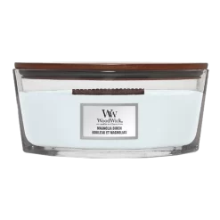Woodwick Magnolia Birch Ellipse Candle - Geurkaars