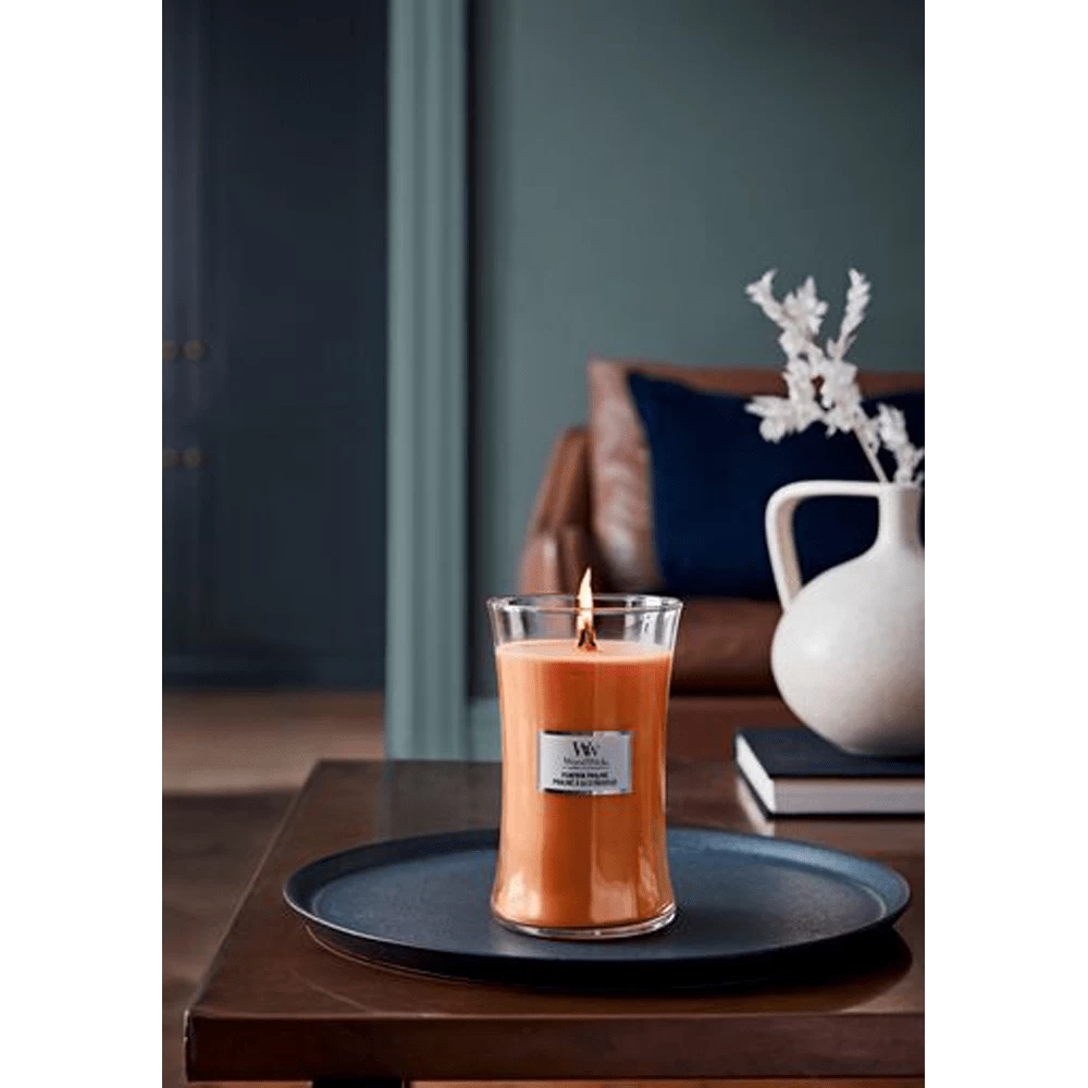 Woodwick Pumpkin Praline Large Candle - Geurkaars 2 Woodwick Pumpkin Praline Large Candle - Geurkaars - Afbeelding 2