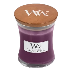 Woodwick Spiced Blackberry Mini Candle - Geurkaars