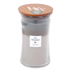 Woodwick Trilogy Cozy Cabin Large Candle - Geurkaars