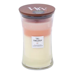Woodwick Trilogy Island Getaway Large Candle - Geurkaars