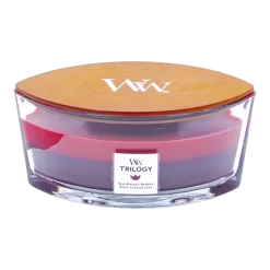 Woodwick Trilogy Sun Ripened Berries Ellipse Candle - Geurkaars