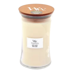 Woodwick White Honey Large Candle - Geurkaars